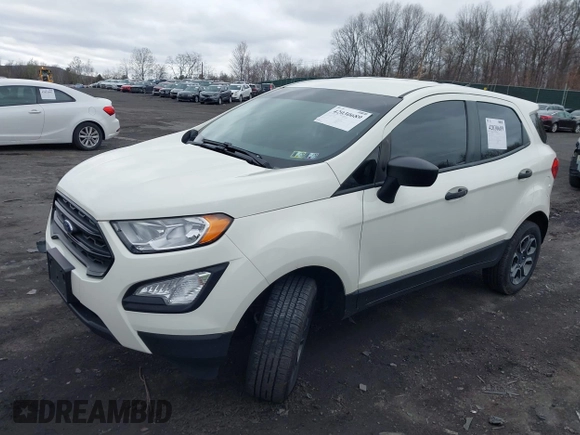 2020 Ford EcoSport S with VIN MAJ6S3FL4LC357973, listed as a IAAI auction lot 42030689 with 66,986 mi miles and . Bid and sale history available at DreamBid. Image 17.