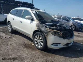 2013 Buick Enclave Premium with VIN 5GAKVDKD5DJ256024, listed as a IAAI auction lot 41794181 with 1 mi miles. Bid and sale history available at carsss.com. Image 1.