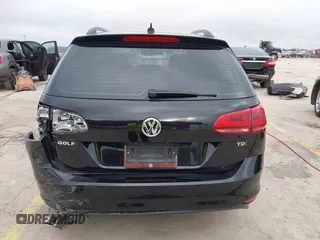 2015 Volkswagen Golf SportWagen TDI SE with VIN 3VWFA7AU8FM507037, listed as a IAAI auction lot 41491550 with 116,751 mi miles. Bid and sale history available at carsss.com. Image 16.