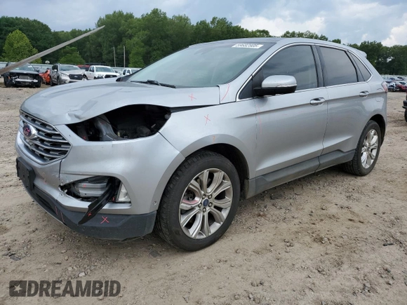 2020 Ford Edge Titanium с VIN 2FMPK4K94LBB35427, выставлен на аукционе Copart как лот 59682805 с пробегом 102 994 миль миль и Списание • Salvage title. История ставок и продаж доступна на DreamBid. Изображение 1.