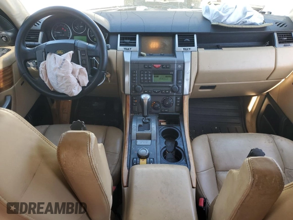 2006 Land Rover Range Rover Sport HSE with VIN SALSF25476A945506, listed as a Copart auction lot 60714065 with 204,600 mi miles and Salvage title. Bid and sale history available at DreamBid. Image 8.