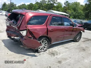 2016 Dodge Durango SXT with VIN 1C4RDHAG0GC466736, listed as a Copart auction lot 59437525 with 221,856 mi miles and Salvage title. Bid and sale history available at DreamBid. Image 3.