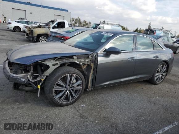 2019 Audi A6 Premium Plus z VIN WAUL2AF2XKN112748, wystawiony jako Copart lot #44645275 z przebiegiem 75 207 mil mil oraz Szkoda całkowita • Salvage title. Historia ofert i sprzedaży dostępna na DreamBid. Obrazek 1.