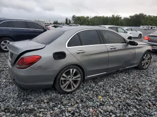 2015 Mercedes-Benz C-Class C 300 with VIN 55SWF4JBXFU087950, listed as a Copart auction lot 52254375 with 102,622 mi miles and Salvage Title. Bid and sale history available at carsss.com. Image 3.