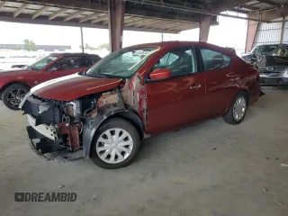 2019 Nissan Versa SV with VIN 3N1CN7AP0KL880905, listed as a Copart auction lot 62535345 with 42,312 mi miles and Salvage title. Bid and sale history available at DreamBid. Image 1.