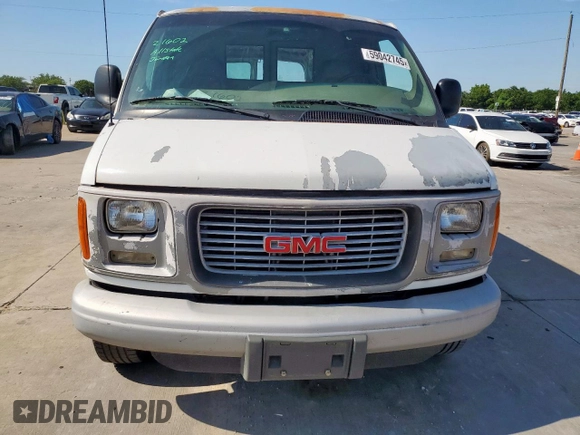 2000 GMC Savana z VIN 1GTHG35R8Y1229622, wystawiony jako Copart lot #59042745 z przebiegiem 85 409 mil mil oraz Szkoda całkowita • Salvage title. Historia ofert i sprzedaży dostępna na DreamBid. Obrazek 5.