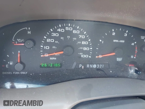 2003 Ford F-250 XL с VIN 1FTNW20P33EC00648, выставлен на аукционе IAAI как лот 41606120 с пробегом 261 318 миль миль и . История ставок и продаж доступна на DreamBid. Изображение 7.