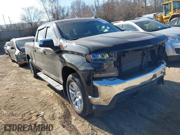 2019 Chevrolet Silverado 1500 LT with VIN 1GCUYDED8KZ365411, listed as a IAAI auction lot 41876231 with 70,205 mi miles. Bid and sale history available at carsss.com. Image 1.