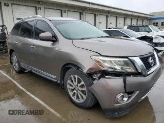 2014 Nissan Pathfinder SL with VIN 5N1AR2MM1EC617511, listed as a Copart auction lot 55506935 with 173,304 mi miles and Salvage title. Bid and sale history available at DreamBid. Image 4.