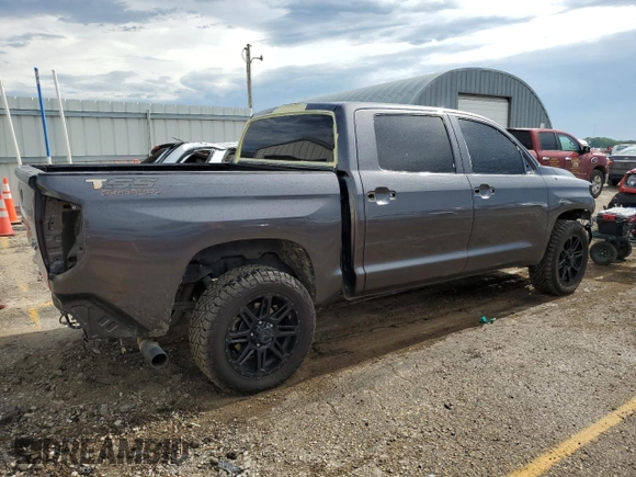 2018 Toyota Tundra 2WD SR5 with VIN 5TFEY5F18JX236948, listed as a Copart auction lot 60276914 with 127,110 mi miles and Salvage Title. Bid and sale history available at carsss.com. Image 3.