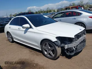 2017 Mercedes-Benz C C 300 with VIN 55SWF4JB5HU230712, listed as a IAAI auction lot 41951843 with 113,736 mi miles. Bid and sale history available at carsss.com. Image 1.