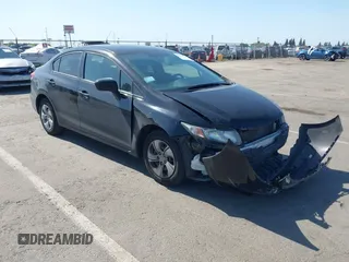 2015 Honda Civic LX with VIN 19XFB2F57FE236972, listed as a IAAI auction lot 42136355 with 114,230 mi miles and . Bid and sale history available at DreamBid. Image 1.