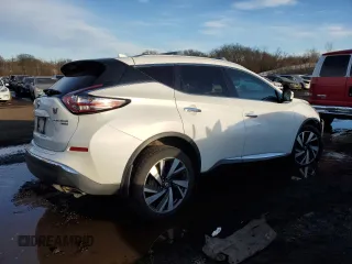 2016 Nissan Murano Platinum z VIN 5N1AZ2MH9GN162594, wystawiony jako Copart lot #46721015 z przebiegiem 99 086 mil mil oraz Szkoda całkowita • Salvage title. Historia ofert i sprzedaży dostępna na DreamBid. Obrazek 3.