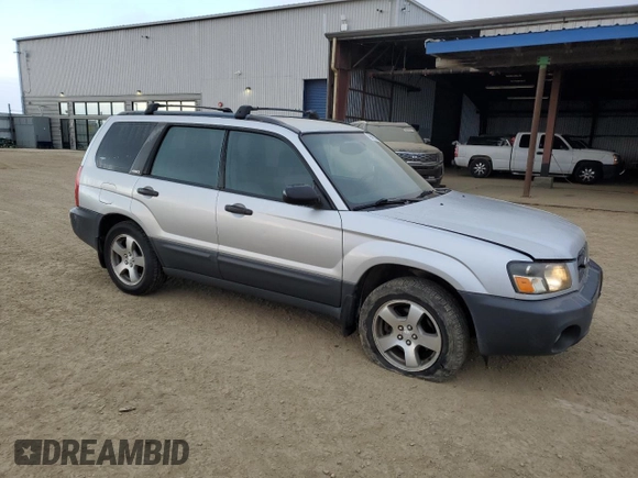 2003 Subaru Forester X with VIN JF1SG63643H733140, listed as a Copart auction lot 43402255 with 256,942 mi miles and Salvage Title. Bid and sale history available at carsss.com. Image 4.