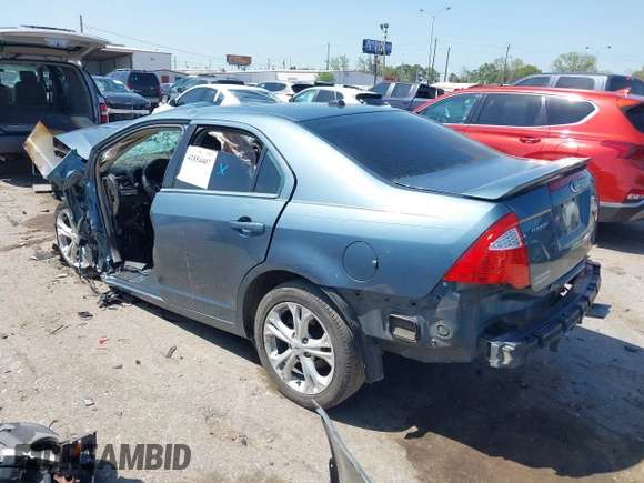 2012 Ford Fusion SE with VIN 3FAHP0HA4CR326969, listed as a IAAI auction lot 41854407 with Not provided miles and . Bid and sale history available at DreamBid. Image 3.