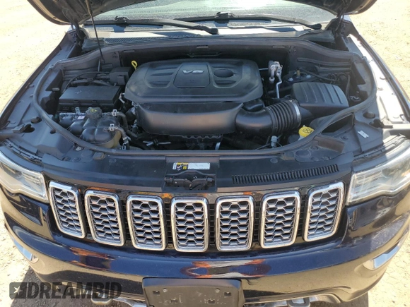2017 Jeep Grand Cherokee Overland with VIN 1C4RJFCG0HC943029, listed as a Copart auction lot 63073985 with 100,550 mi miles and Clean title. Bid and sale history available at DreamBid. Image 12.