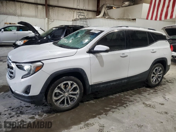 2020 GMC Terrain SLT with VIN 3GKALPEX8LL267859, listed as a Copart auction lot 60668745 with 38,883 mi miles and Salvage title. Bid and sale history available at DreamBid. Image 1.