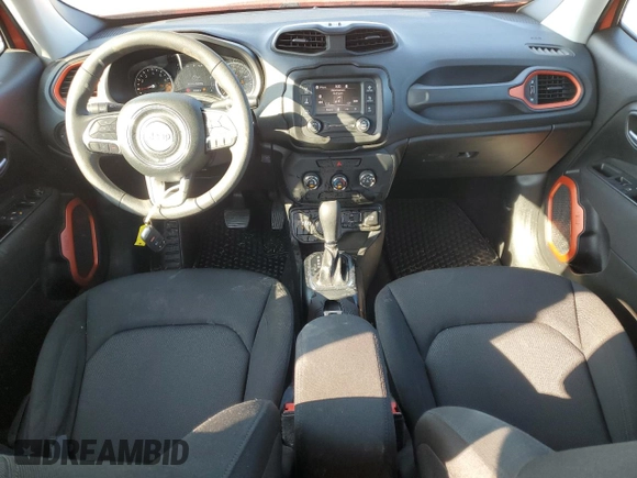 2018 Jeep Renegade Upland z VIN ZACCJBAB2JPH64207, wystawiony jako Copart lot #65781444 z przebiegiem 88 856 mil mil oraz Nie do naprawy • Non repairable. Historia ofert i sprzedaży dostępna na DreamBid. Obrazek 8.
