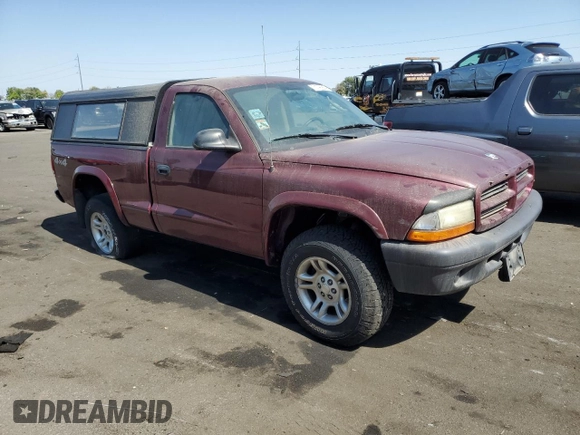 2003 Dodge Dakota with VIN 1D7GG16X13S175179, listed as a Copart auction lot 71798954 with 62,653 mi miles and Clean Title. Bid and sale history available at carsss.com. Image 4.