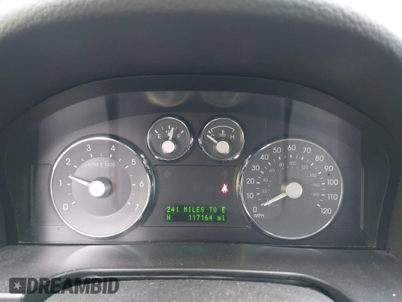 2009 Mercury Milan Premier with VIN 3MEHM08ZX9R609585, listed as a IAAI auction lot 41487848 with 117,164 mi miles. Bid and sale history available at carsss.com. Image 7.