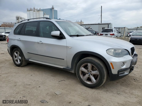 2007 BMW X5 3.0si with VIN 4USFE43507LY79240, listed as a Copart auction lot 76997304 with 142,895 mi miles and Salvage Title. Bid and sale history available at carsss.com. Image 4.