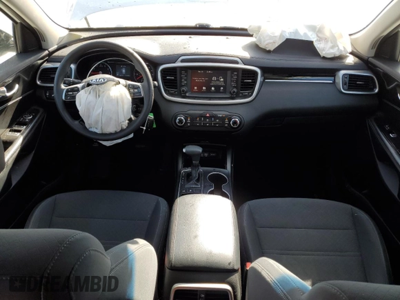2019 Kia Sorento LX with VIN 5XYPGDA39KG540003, listed as a Copart auction lot 45834465 with 117,334 mi miles and Salvage Title. Bid and sale history available at DreamBid. Image 8.