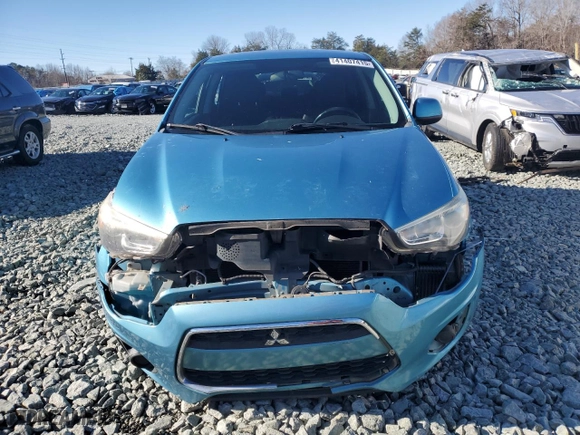 2014 Mitsubishi Outlander Sport ES with VIN 4A4AP3AU4EE002601, listed as a Copart auction lot 41407415 with 202,496 mi miles and Salvage Title. Bid and sale history available at carsss.com. Image 5.