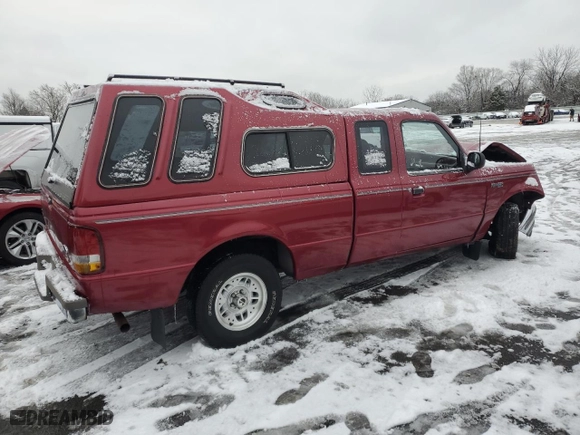 1994 Ford Ranger Splash with VIN 1FTCR14U6RTA75657, listed as a Copart auction lot 87483104 with 135,795 mi miles and Salvage Title. Bid and sale history available at carsss.com. Image 3.