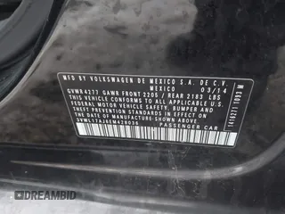 2014 Volkswagen Jetta SEL z VIN 3VWL17AJ6EM428036, wystawiony jako IAAI lot #41716470 z przebiegiem 171 805 mil mil oraz . Historia ofert i sprzedaży dostępna na DreamBid. Obrazek 9.