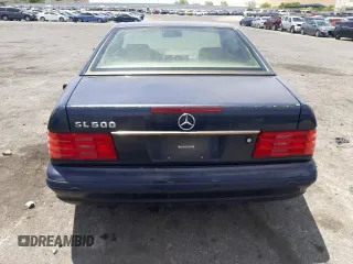 1998 Mercedes-Benz SL-Class with VIN WDBFA67F7WF160837, listed as a Copart auction lot 59065684 with 175,652 mi miles and Salvage Title. Bid and sale history available at carsss.com. Image 6.
