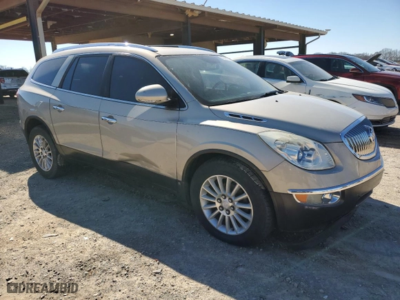 2010 Buick Enclave CXL w/1XL with VIN 5GALRBED2AJ191878, listed as a Copart auction lot 45469705 with 143,579 mi miles and Salvage Title. Bid and sale history available at carsss.com. Image 4.