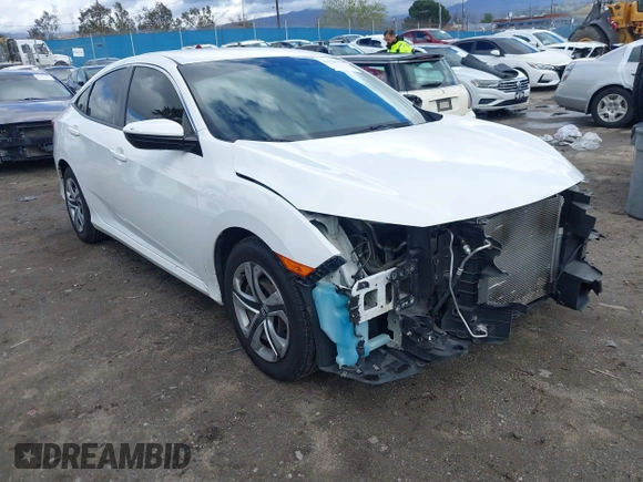 2018 Honda Civic LX with VIN 2HGFC2F5XJH603214, listed as a IAAI auction lot 41788384 with 114,876 mi miles and . Bid and sale history available at carsss.com. Image 1.