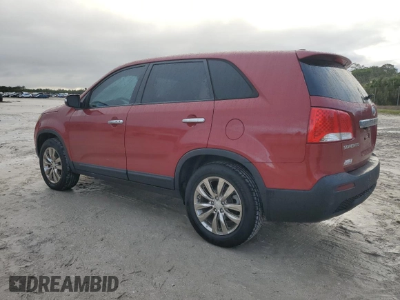 2011 Kia Sorento EX with VIN 5XYKU4A28BG015573, listed as a Copart auction lot 86657014 with 88,250 mi miles and Salvage Title. Bid and sale history available at carsss.com. Image 2.