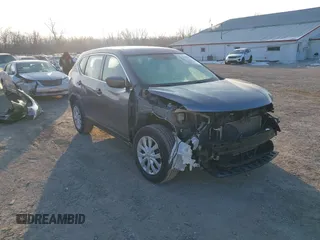 2016 Nissan Rogue S with VIN KNMAT2MV4GP647788, listed as a IAAI auction lot 41282602 with 96,556 mi miles. Bid and sale history available at carsss.com. Image 1.
