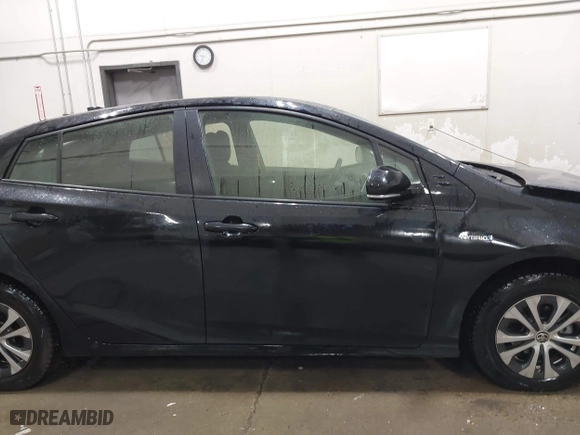 2019 Toyota Prius LE with VIN JTDL9RFU7K3012052, listed as a IAAI auction lot 41605304 with 53,860 mi miles. Bid and sale history available at carsss.com. Image 14.