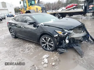 2018 Nissan Maxima S with VIN 1N4AA6AP8JC367024, listed as a IAAI auction lot 41576670 with 119,437 mi miles and . Bid and sale history available at DreamBid. Image 1.