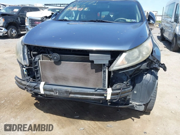 2013 Kia Sportage LX with VIN KNDPB3A27D7395592, listed as a IAAI auction lot 42102273 with 87,991 mi miles and . Bid and sale history available at DreamBid. Image 6.