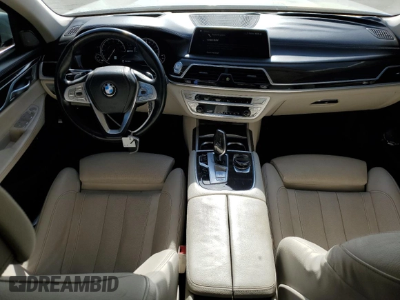 2018 BMW 7 Series 740e xDrive iPerformance with VIN WBA7J2C51JG938111, listed as a Copart auction lot 73361933 with 104,641 mi miles. Bid and sale history available at carsss.com. Image 8.