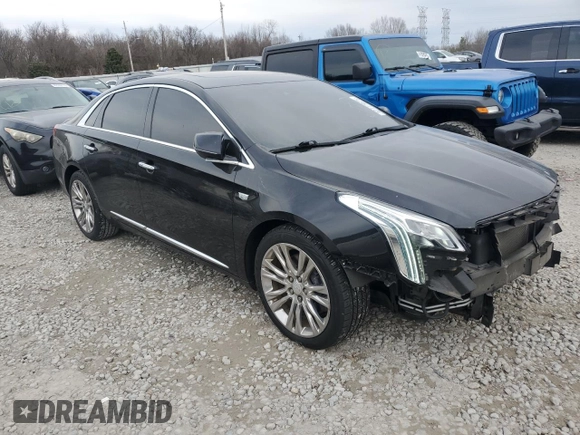2018 Cadillac XTS Luxury with VIN 2G61N5S36J9173767, listed as a Copart auction lot 42777075 with 75,638 mi miles and Salvage title. Bid and sale history available at DreamBid. Image 4.
