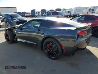 2017 Chevrolet Corvette 3LT with VIN 1G1YF2D75H5118511, listed as a Copart auction lot 43003065 with 22,883 mi miles and Salvage Title. Bid and sale history available at carsss.com. Image 2.