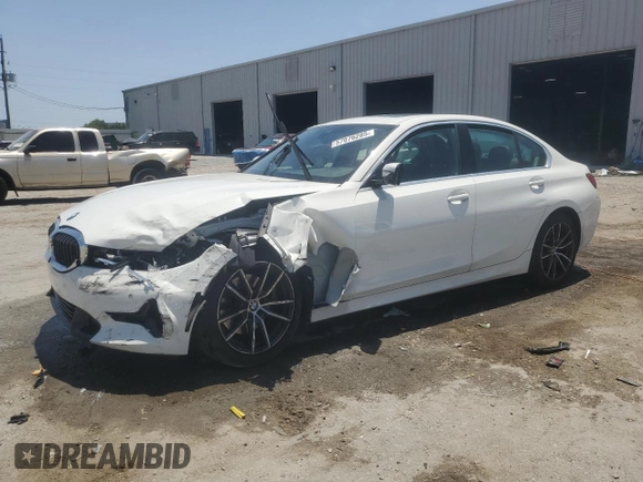 2022 BMW 3 Series 330i with VIN 3MW5R1J06N8C53916, listed as a Copart auction lot 57076285 with 64,150 mi miles and Non repairable. Bid and sale history available at DreamBid. Image 1.