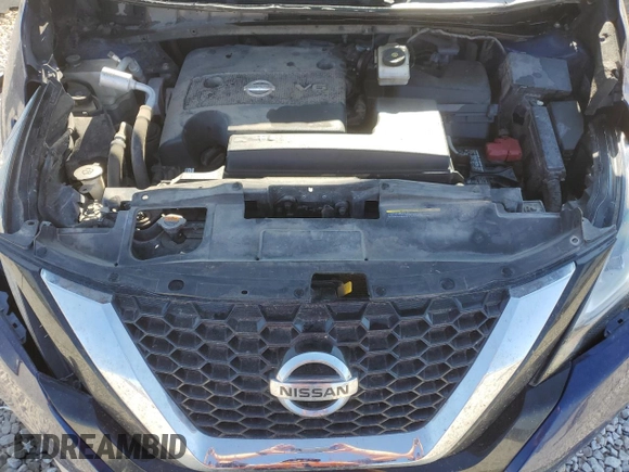 2019 Nissan Murano S with VIN 5N1AZ2MS1KN107349, listed as a Copart auction lot 65569904 with 90,438 mi miles and Salvage Title. Bid and sale history available at DreamBid. Image 12.