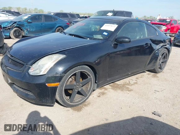 2003 Infiniti G35 w/Leather with VIN JNKCV54E63M208039, listed as a IAAI auction lot 41895872 with 183,672 mi miles and . Bid and sale history available at carsss.com. Image 17.