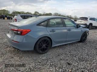 2022 Honda Civic Sedan Sport with VIN 2HGFE2F52NH577076, listed as a Copart auction lot 51750345 with 38,953 mi miles and Salvage Title. Bid and sale history available at carsss.com. Image 3.