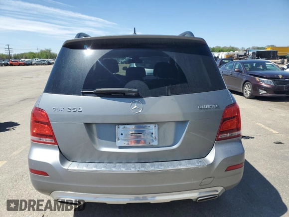 2014 Mercedes-Benz GLK 250 with VIN WDCGG0EB6EG323451, listed as a Copart auction lot 55799855 with 98,181 mi miles and Salvage Title. Bid and sale history available at DreamBid. Image 6.