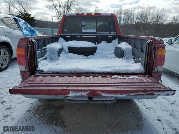 1998 Ford Ranger XL with VIN 1FTYR14CXWPA52707, listed as a Copart auction lot 45337355 with 187,485 mi miles and Non Repairable. Bid and sale history available at carsss.com. Image 6.