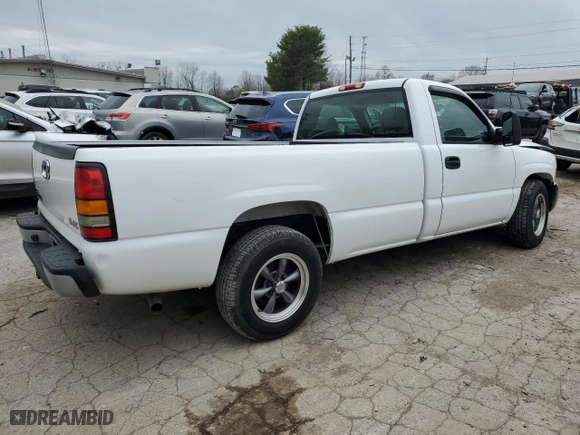 2005 GMC Sierra 1500 Work Truck with VIN 1GTEC14X65Z324227, listed as a Copart auction lot 82677954 with 0 mi miles and Salvage Title. Bid and sale history available at carsss.com. Image 3.