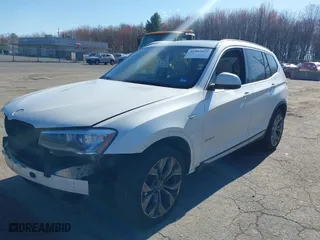 2015 BMW X3 xDrive28i with VIN 5UXWX9C54F0D56012, listed as a IAAI auction lot 41983879 with 101,614 mi miles. Bid and sale history available at carsss.com. Image 18.