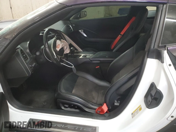 2014 Chevrolet Corvette 3LT with VIN 1G1YE2D78E5108683, listed as a Copart auction lot 80653464 with 79,946 mi miles and Salvage Title. Bid and sale history available at carsss.com. Image 7.