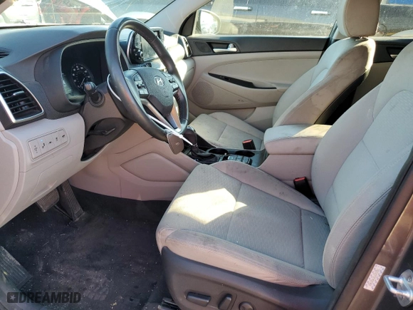 2020 Hyundai Tucson Sport with VIN KM8J33AL2LU171721, listed as a Copart auction lot 78842534 with 41,189 mi miles and Salvage Title. Bid and sale history available at carsss.com. Image 7.